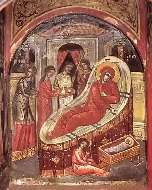 Icon of the Nativity of the Mother of God