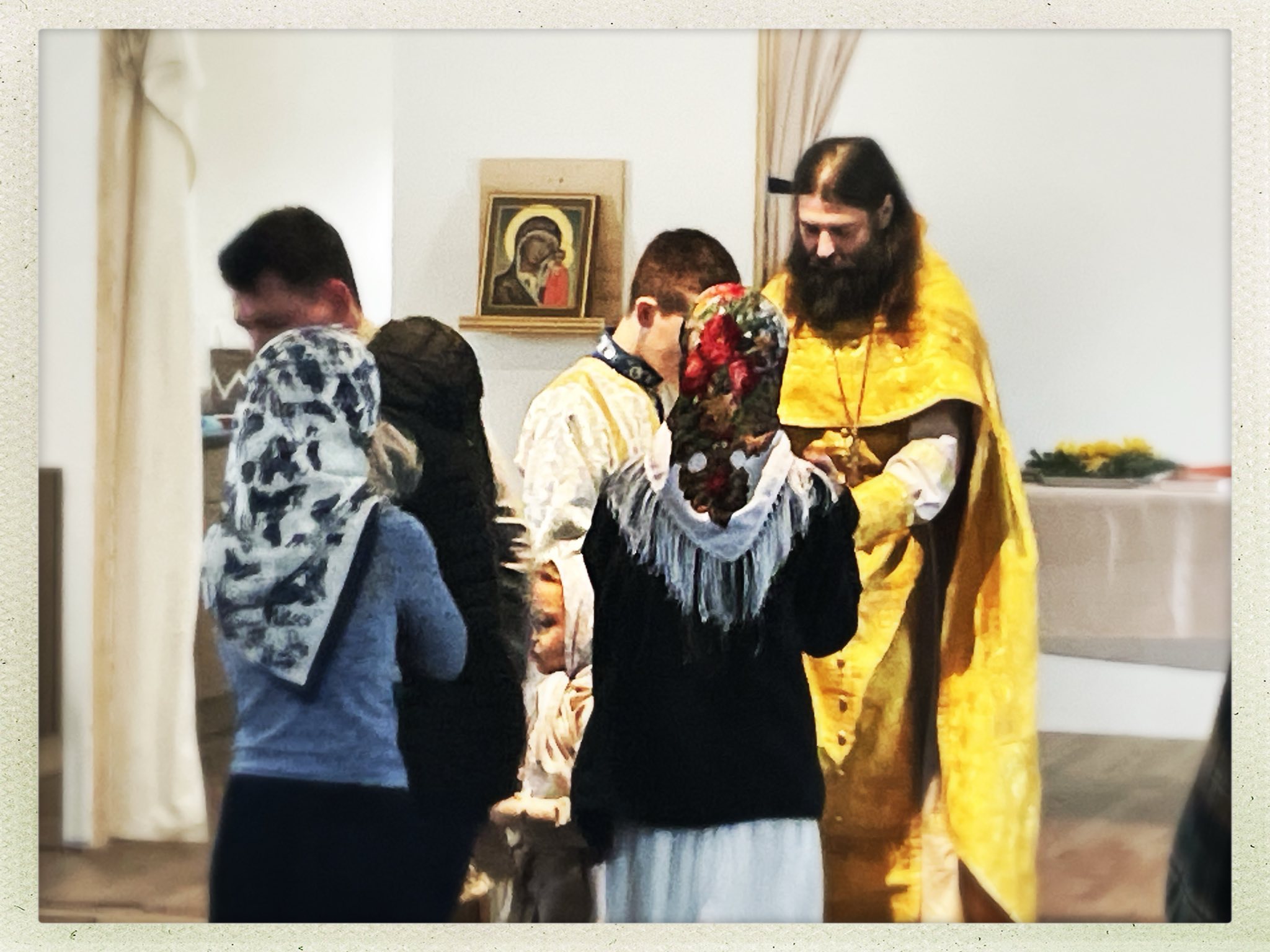 Liturgical calendar icons